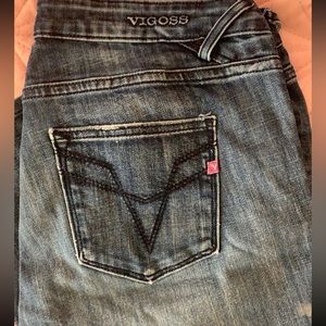 Like new Vigoss Jeans, size 13/14.